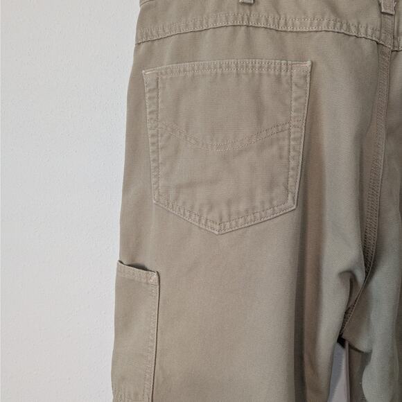 Carhartt Khaki NFPA 2112 Flame Resistant Work Pants Multiple Pocket Size 40W 32L - Picture 4 of 11